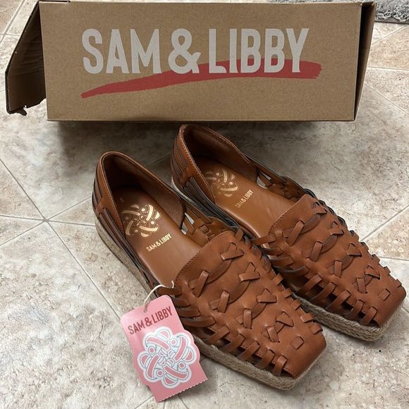 Sam & Libby Shoes - Womens Sam and Libby Slip on Sandals